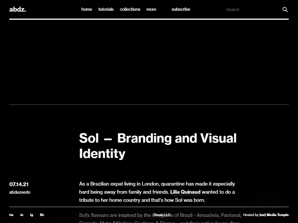 Sol — Branding and Visual Identity